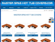 Tablet Screenshot of masterspashottubcovers.com